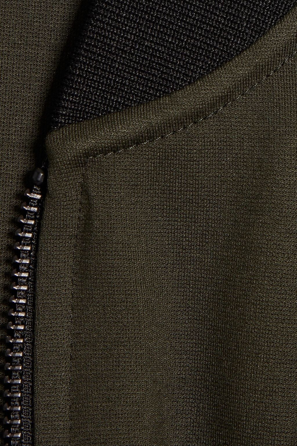 THEORY Tech-jersey bomber jacket