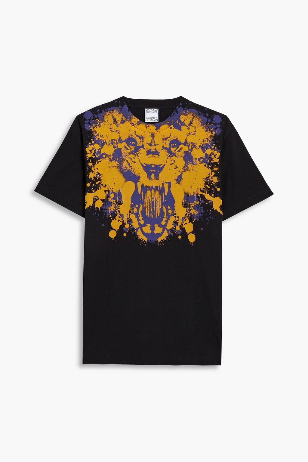 heuvel Gewoon balkon MARCELO BURLON Front Tiger printed cotton-jersey T-shirt | Sale up to 70%  off | THE OUTNET