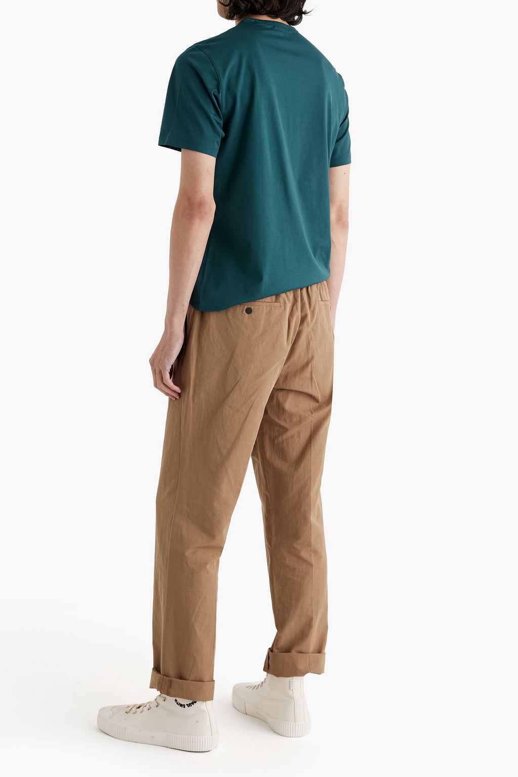THEORY Cotton-jersey T-shirt