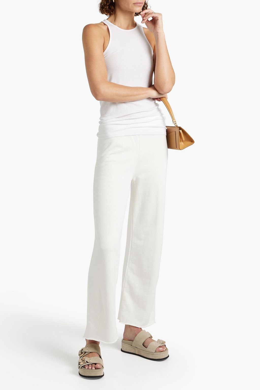 ATM ANTHONY THOMAS MELILLO French cotton-terry track pants