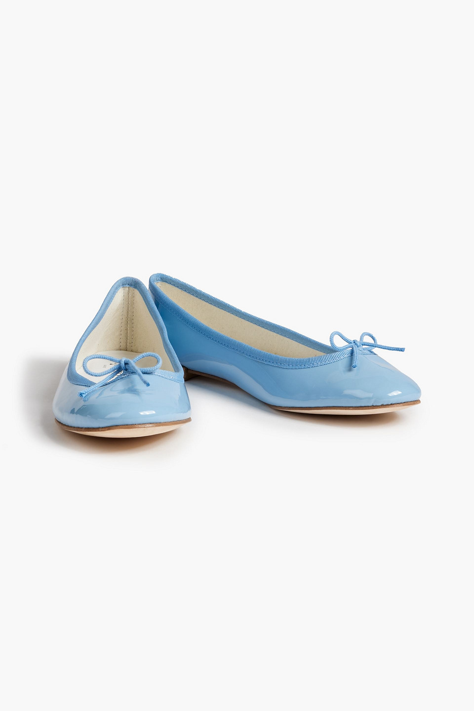Cendrillon Ballet Flats With Blue Sole Repetto Cendrillon Bow