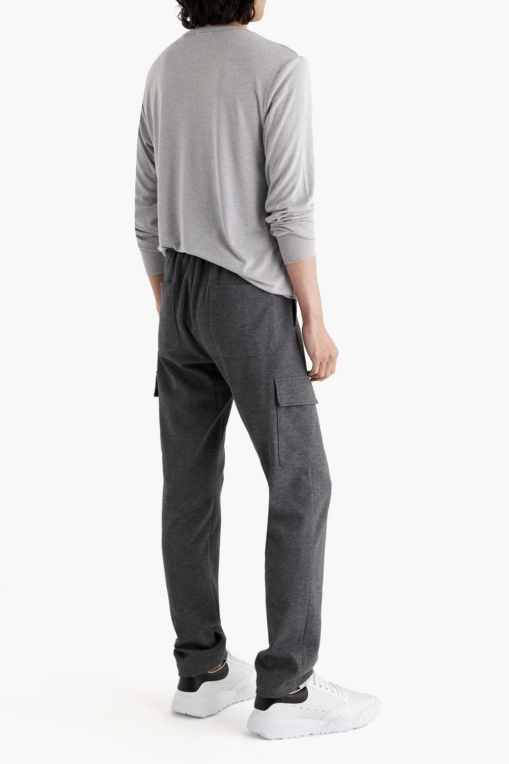 THEORY Modal-blend jersey Henley T-shirt