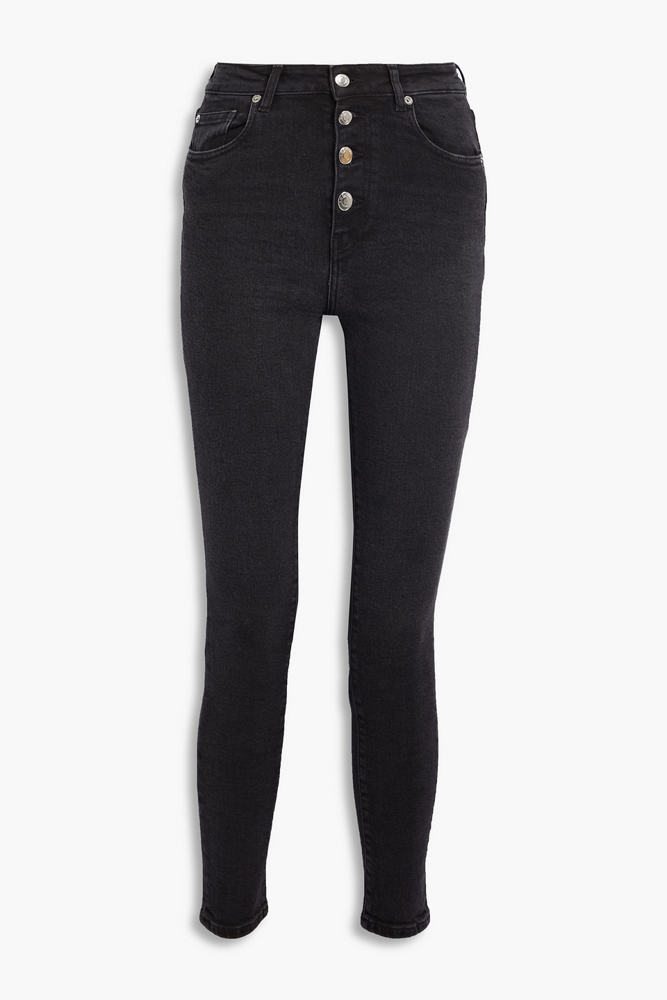 Gaety cropped high-rise skinny jeans