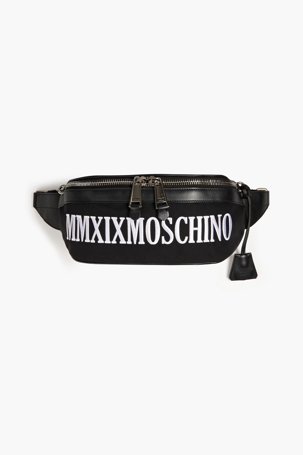 black-leather-trimmed-embroidered-canvas-belt-bag-moschino-the-outnet