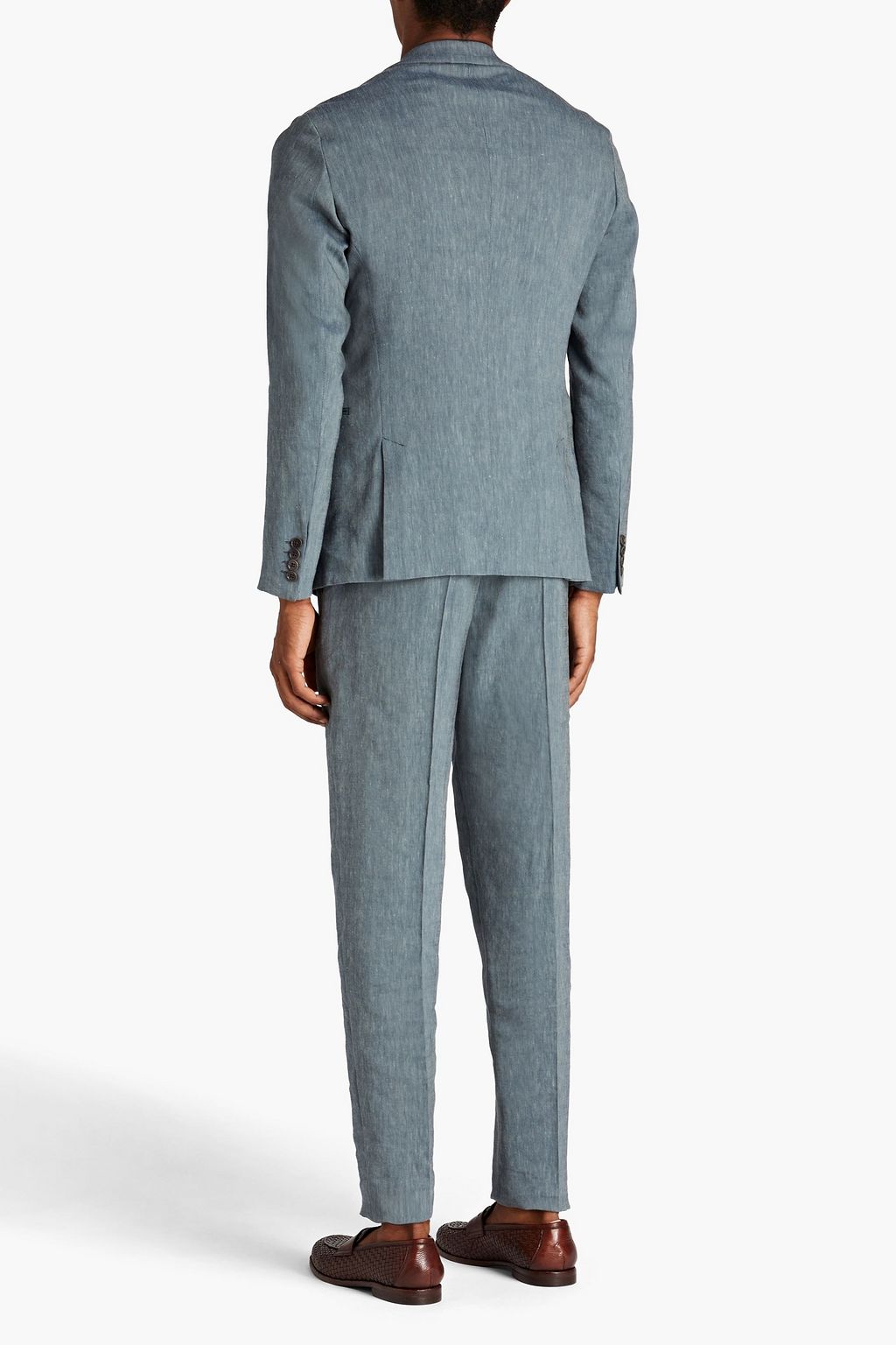 EMPORIO ARMANI Linen-blend suit
