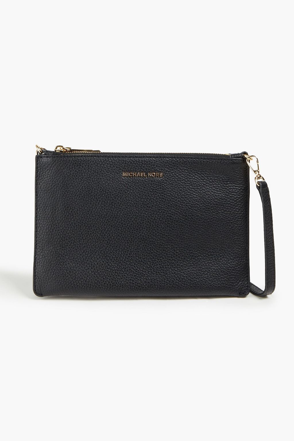 MICHAEL MICHAEL KORS Pebbled-leather pouch