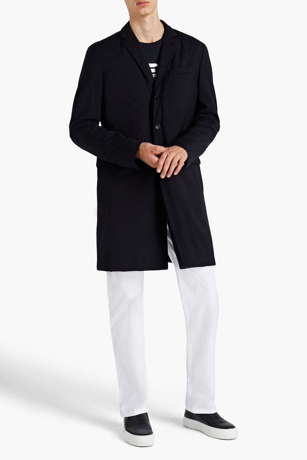 EMPORIO ARMANI Wool coat