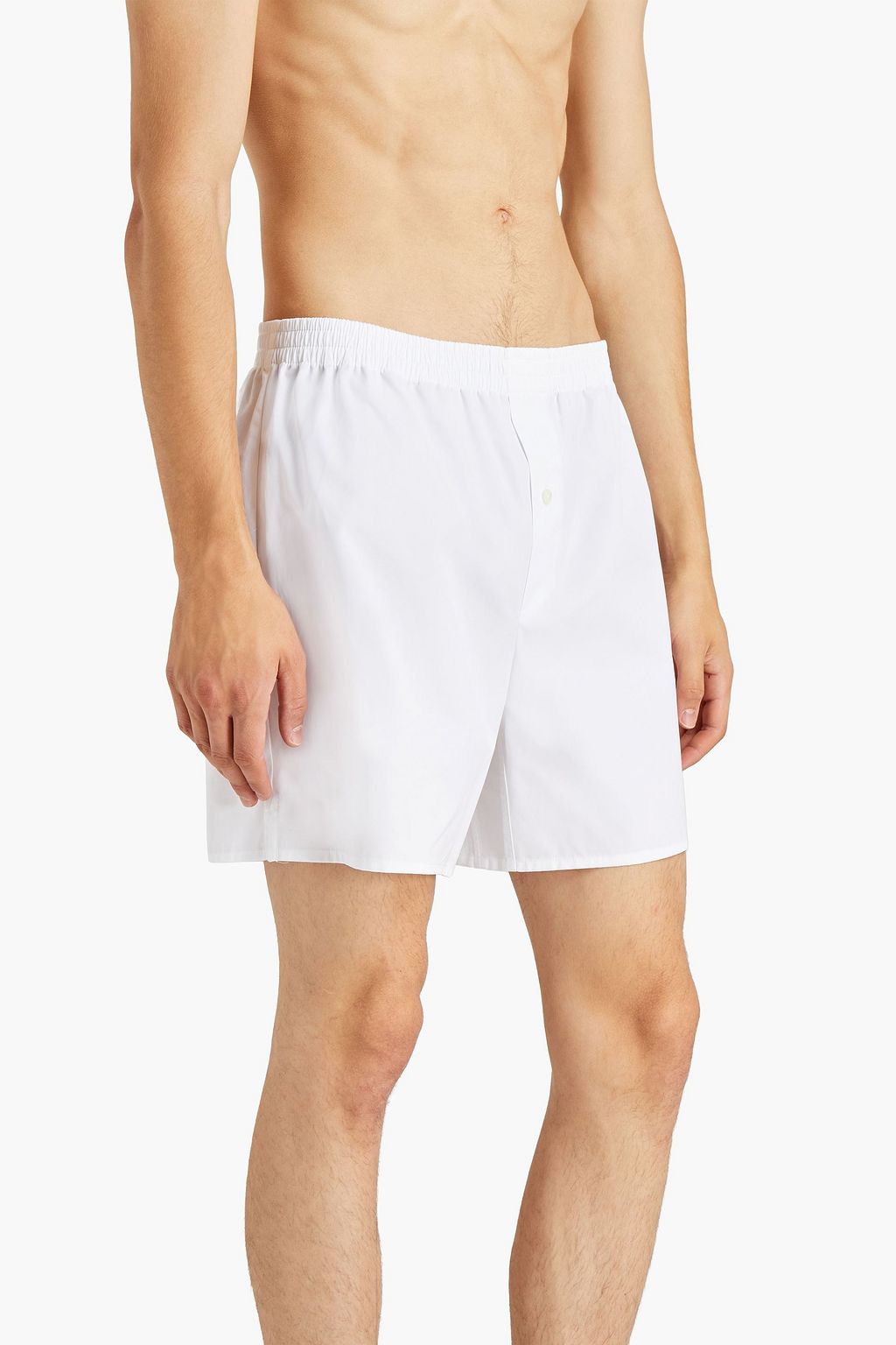 DOLCE & GABBANA Cotton-poplin pajama shorts