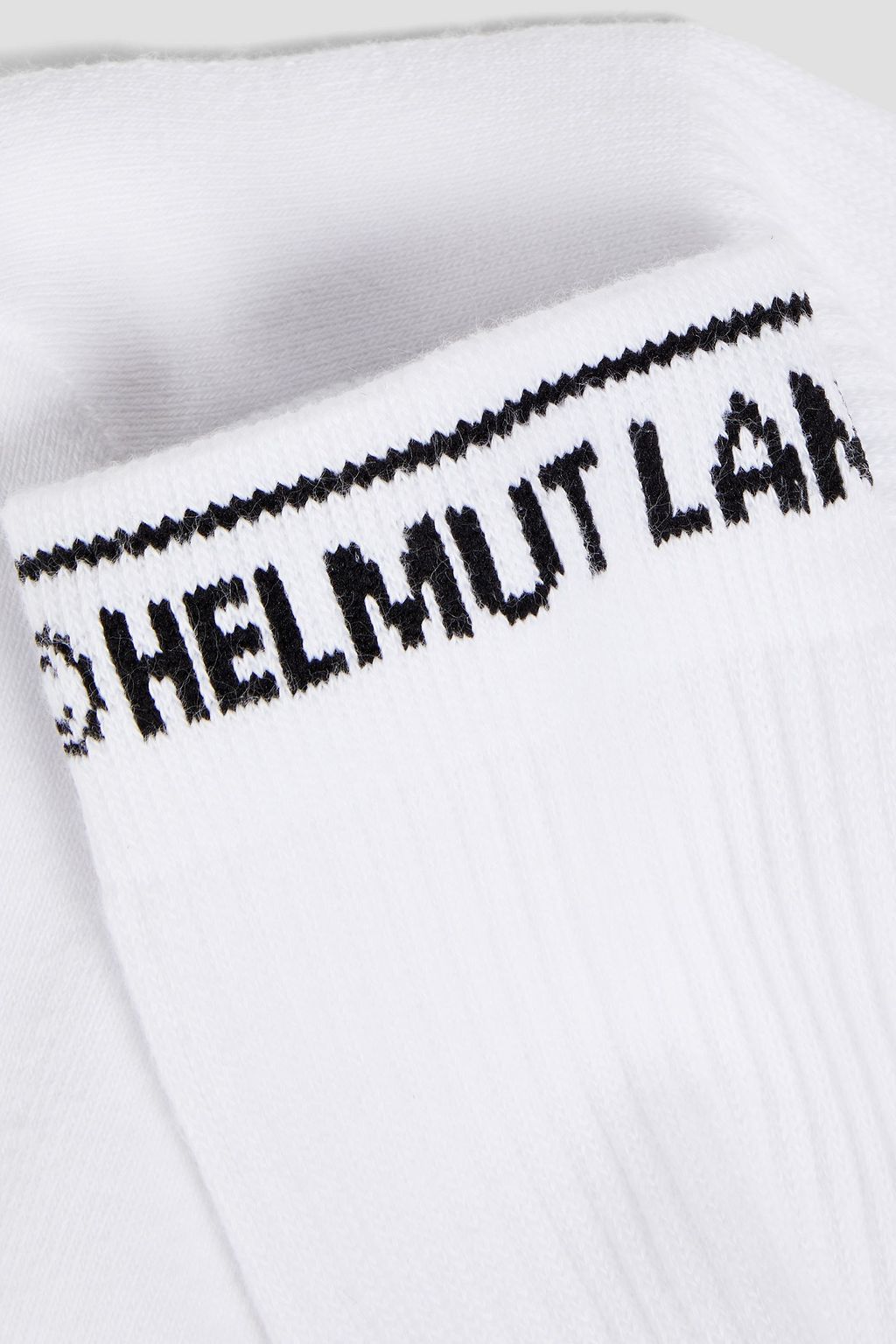HELMUT LANG Ribbed cotton-blend socks