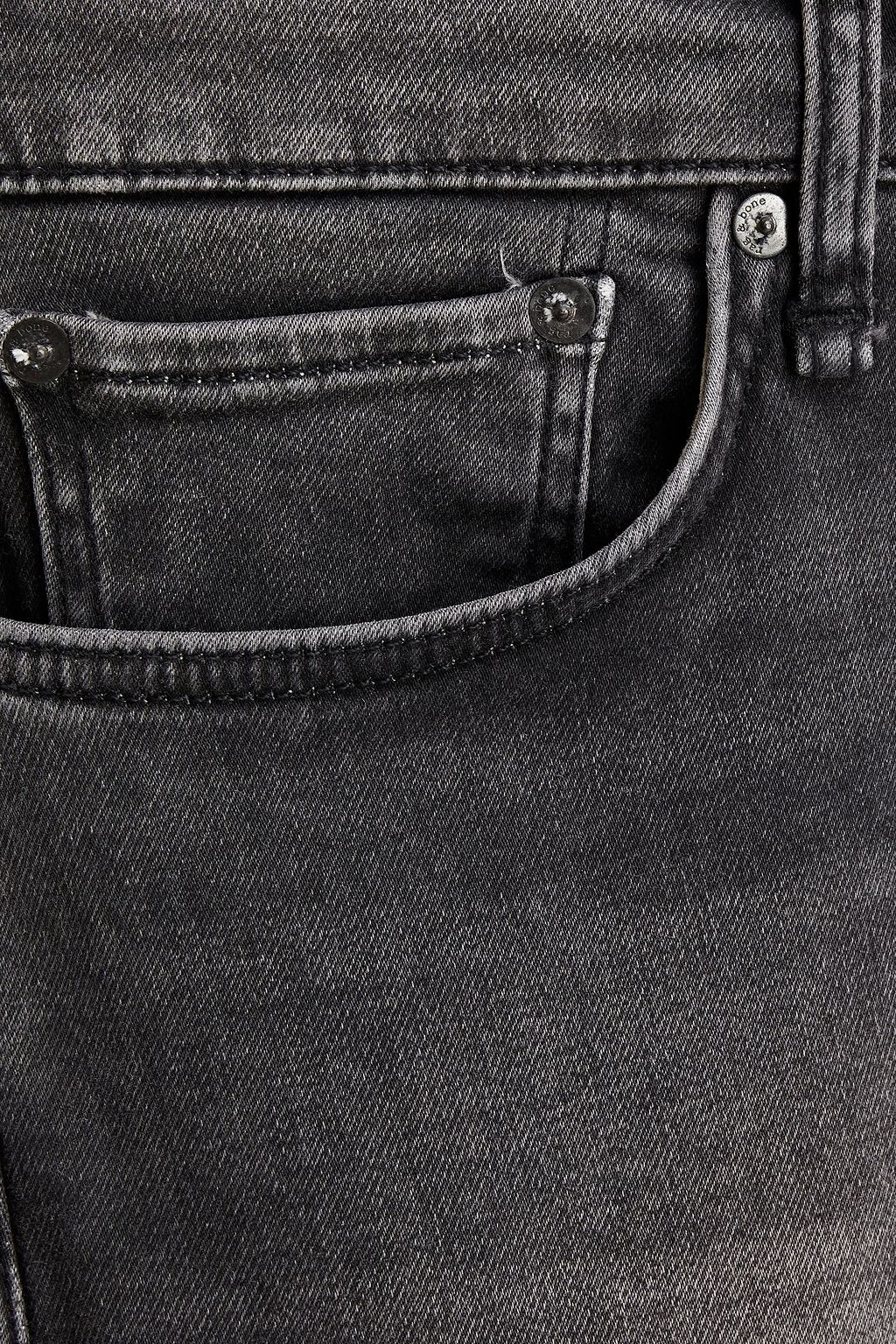 RAG & BONE Slim-fit faded denim jeans