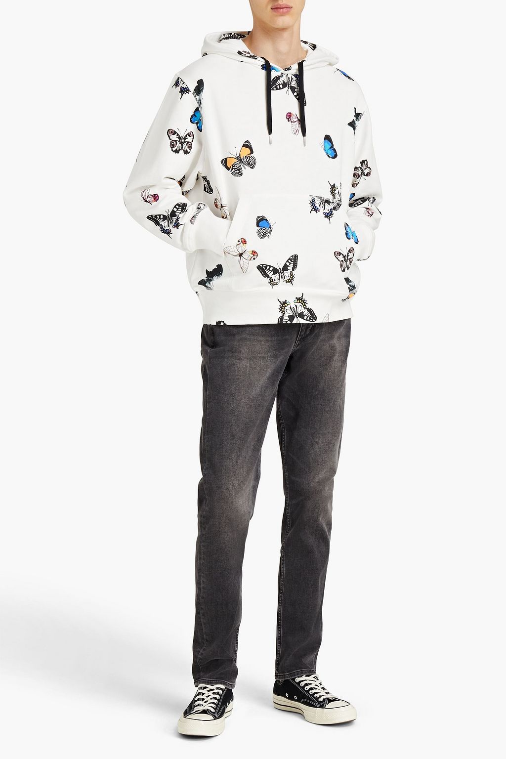 RAG & BONE Slim-fit faded denim jeans