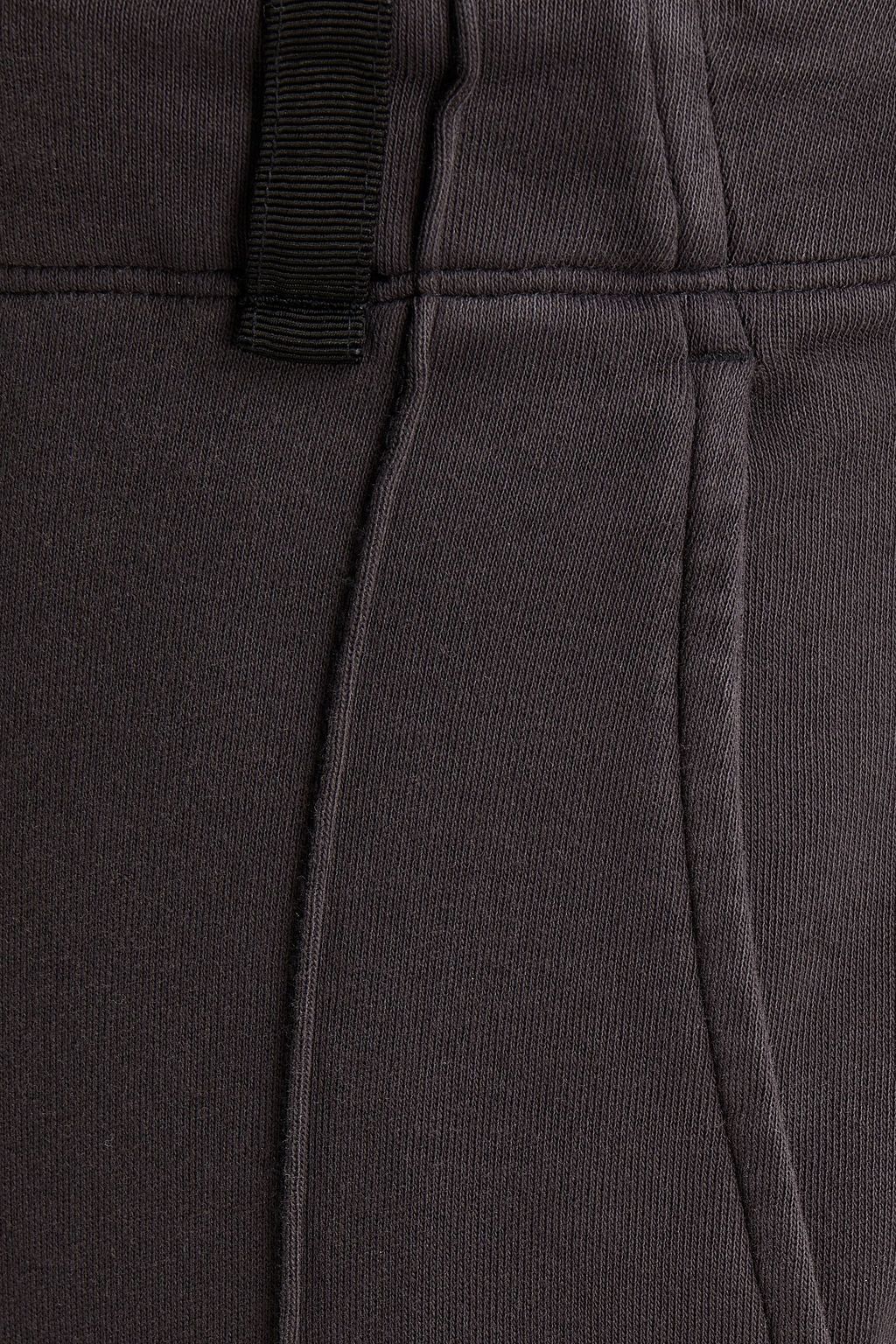 RAG & BONE Perry belted cotton-jersey track pants