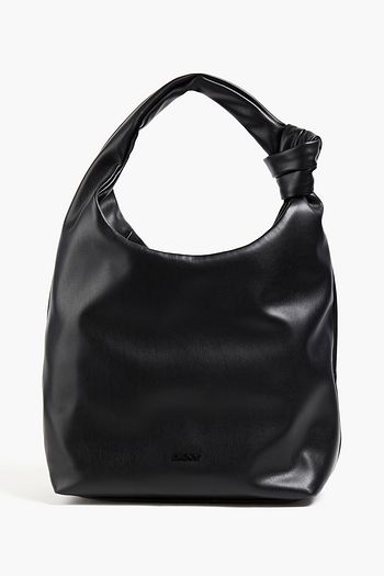 Staud Sasha Colorblock Suede Hobo Bag