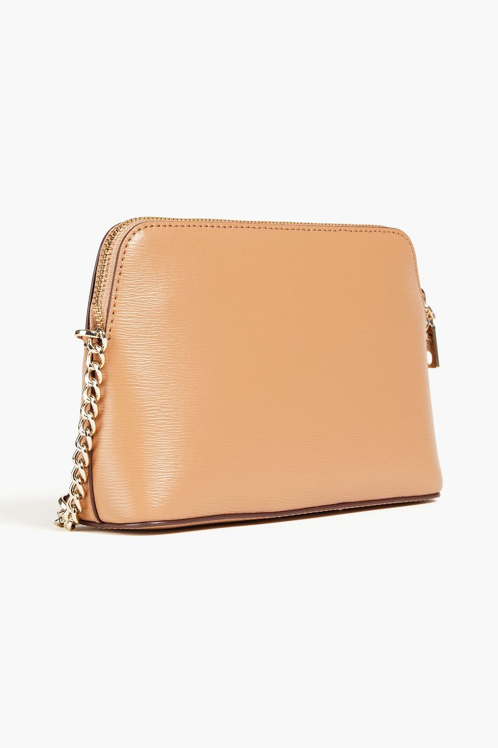 DKNY Bryant Dome textured-leather shoulder bag