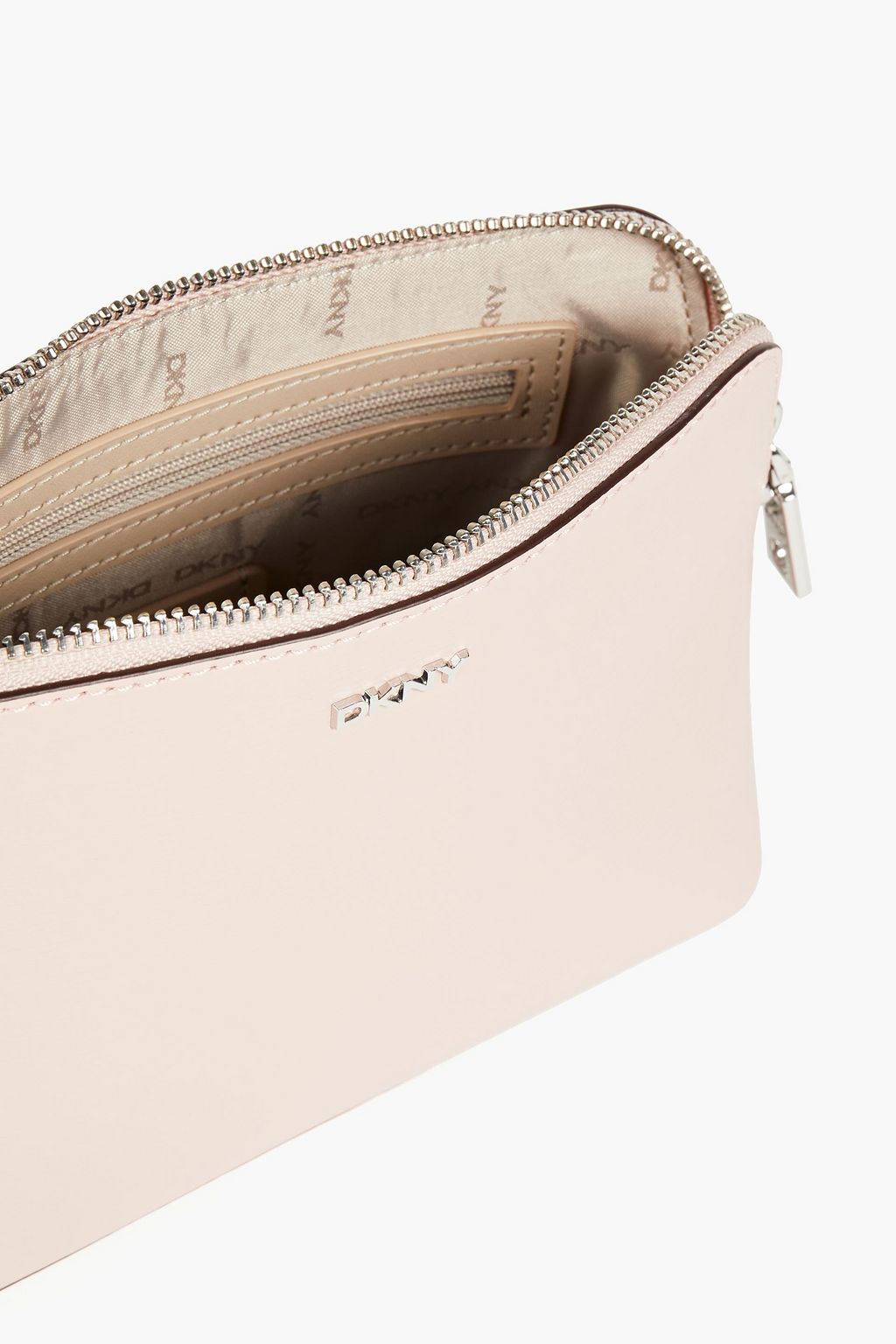 DKNY Bryant Dome textured-leather shoulder bag