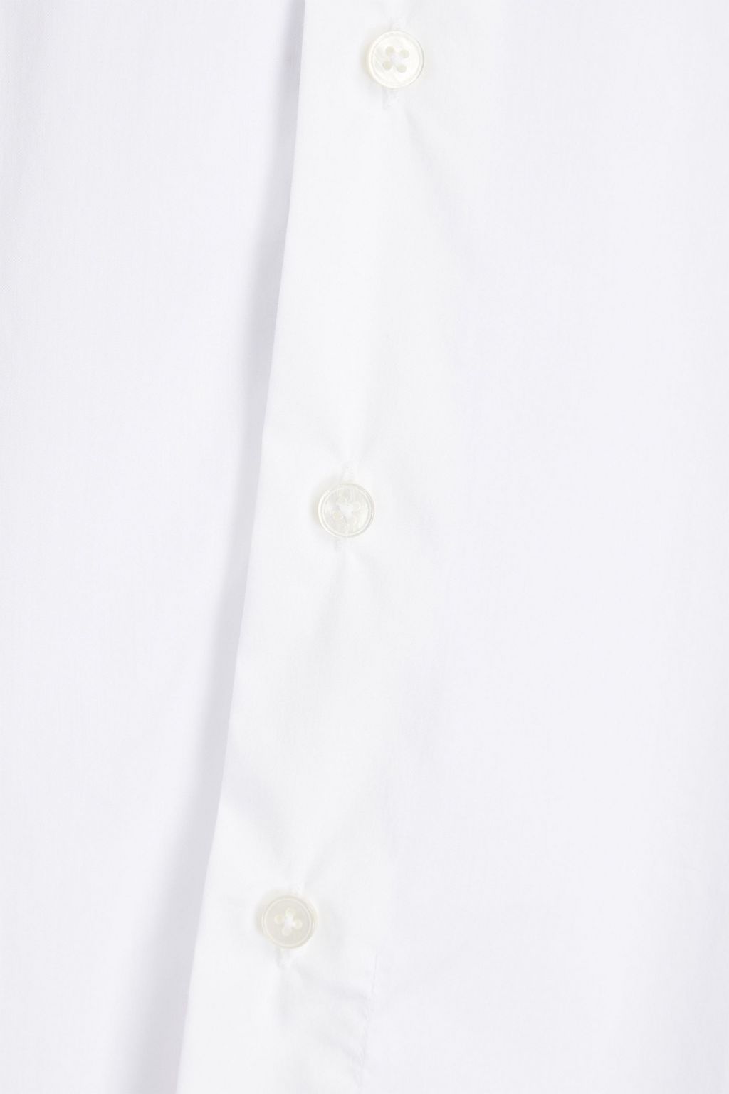 PESERICO Stretch-cotton poplin shirt