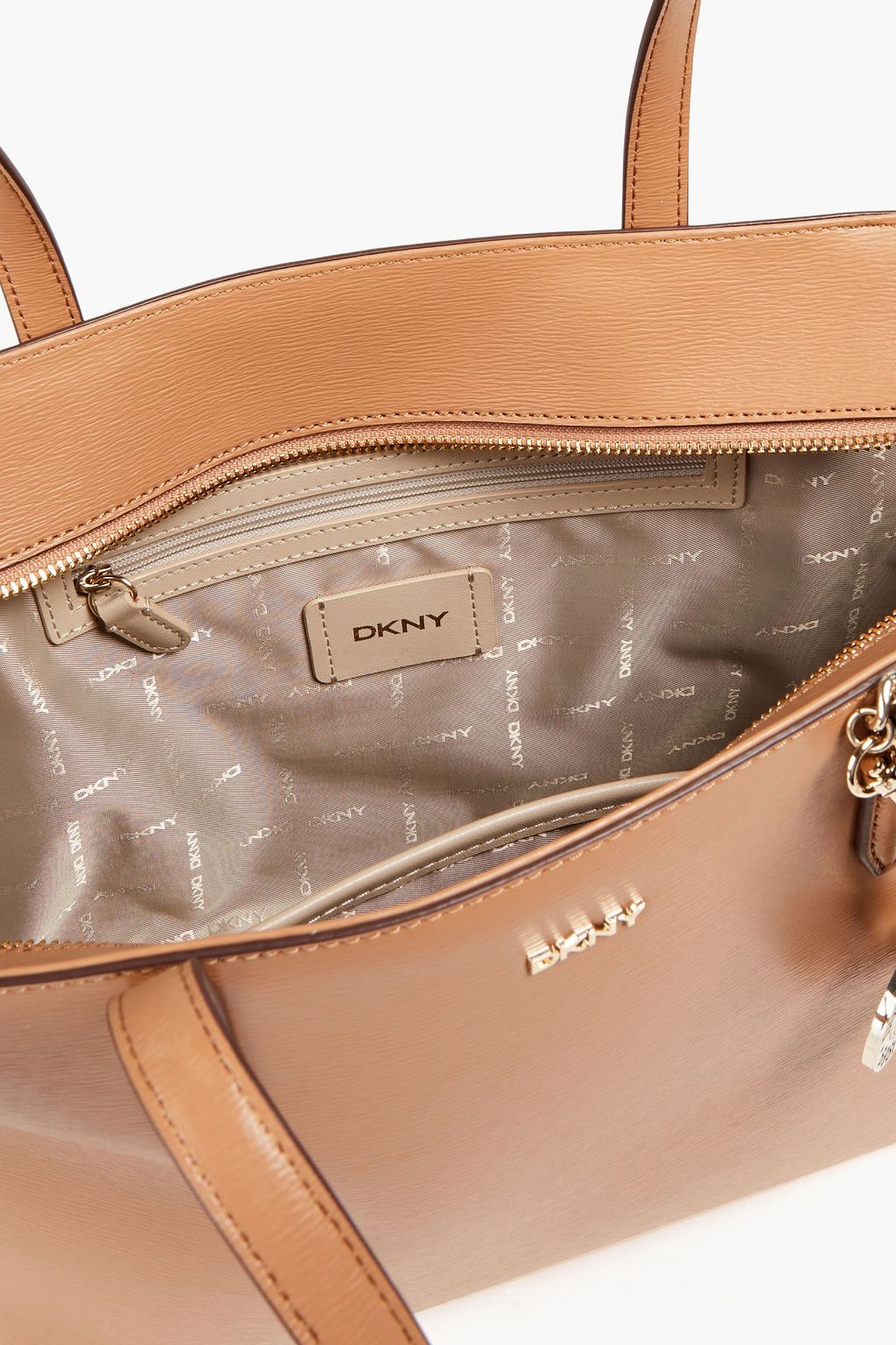 DKNY Bryant textured-leather tote