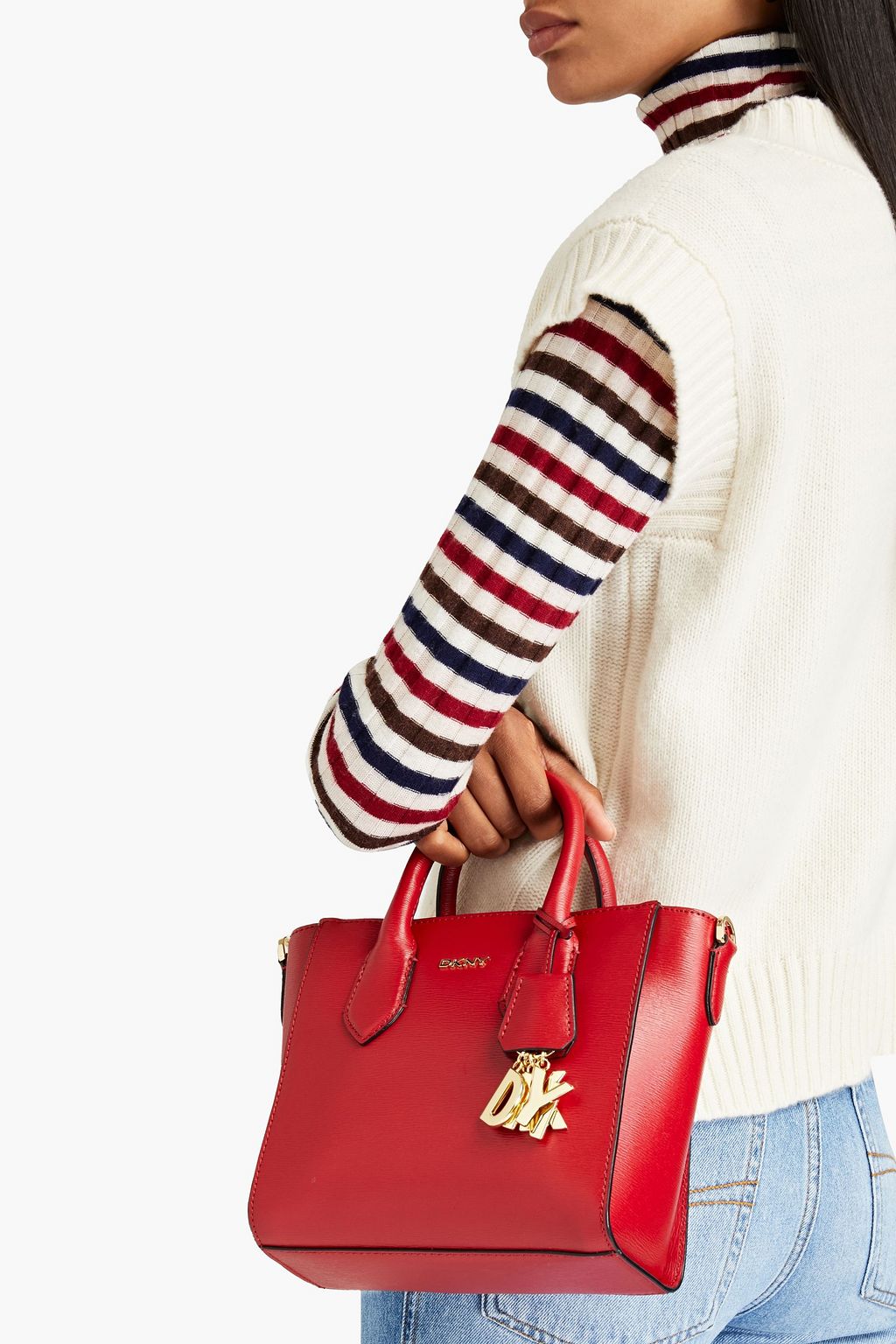 DKNY Textured leather tote