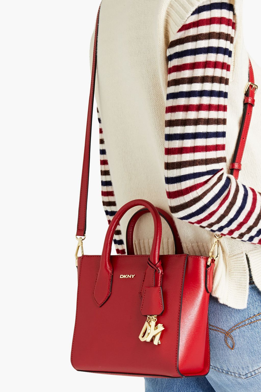 DKNY Textured leather tote