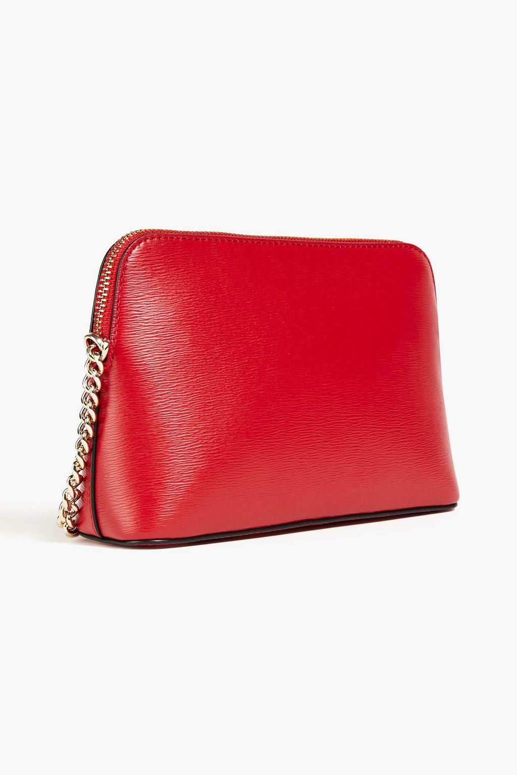 DKNY Bryant Dome textured-leather shoulder bag
