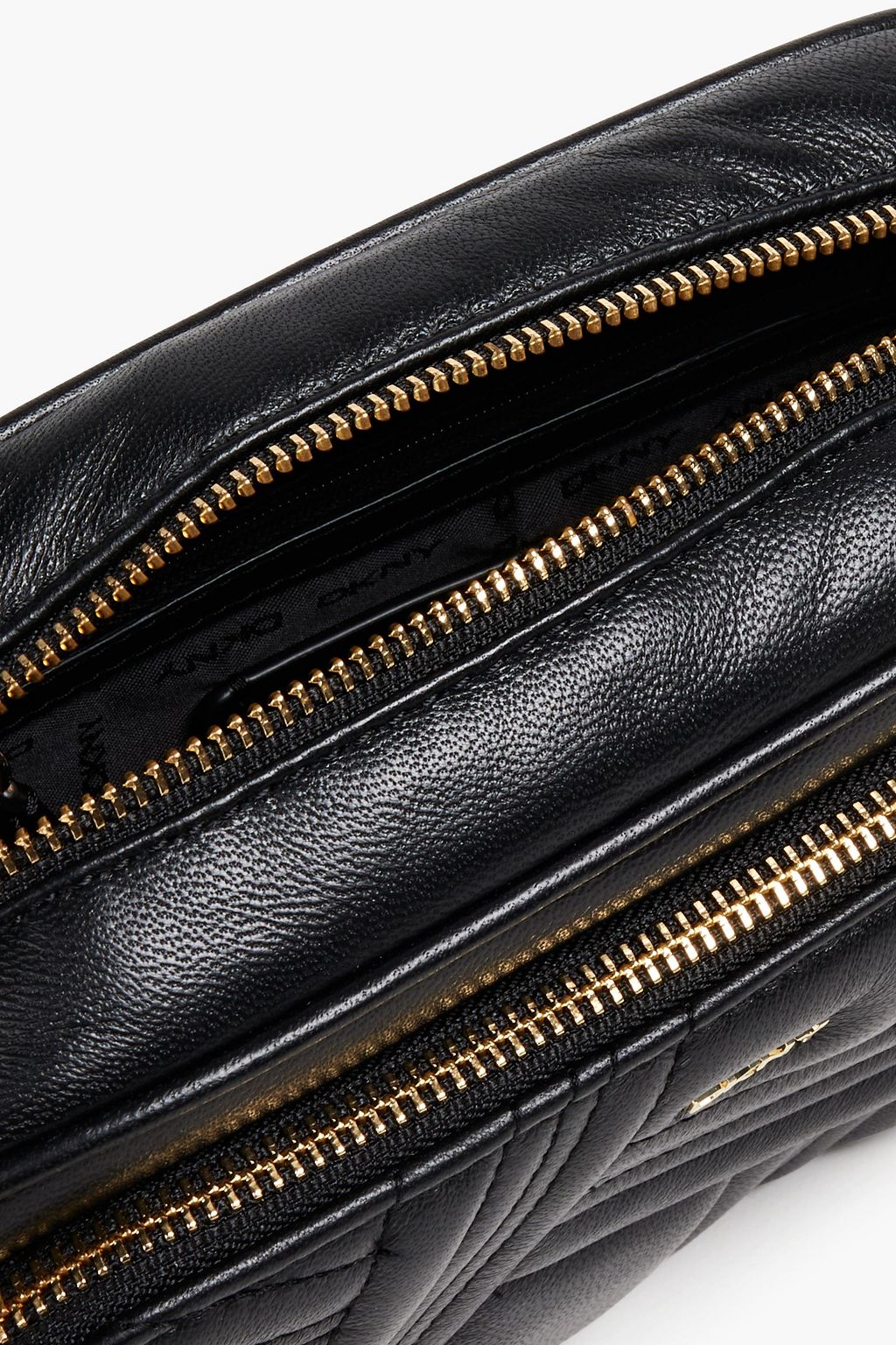 DKNY Quilted leather camera bag