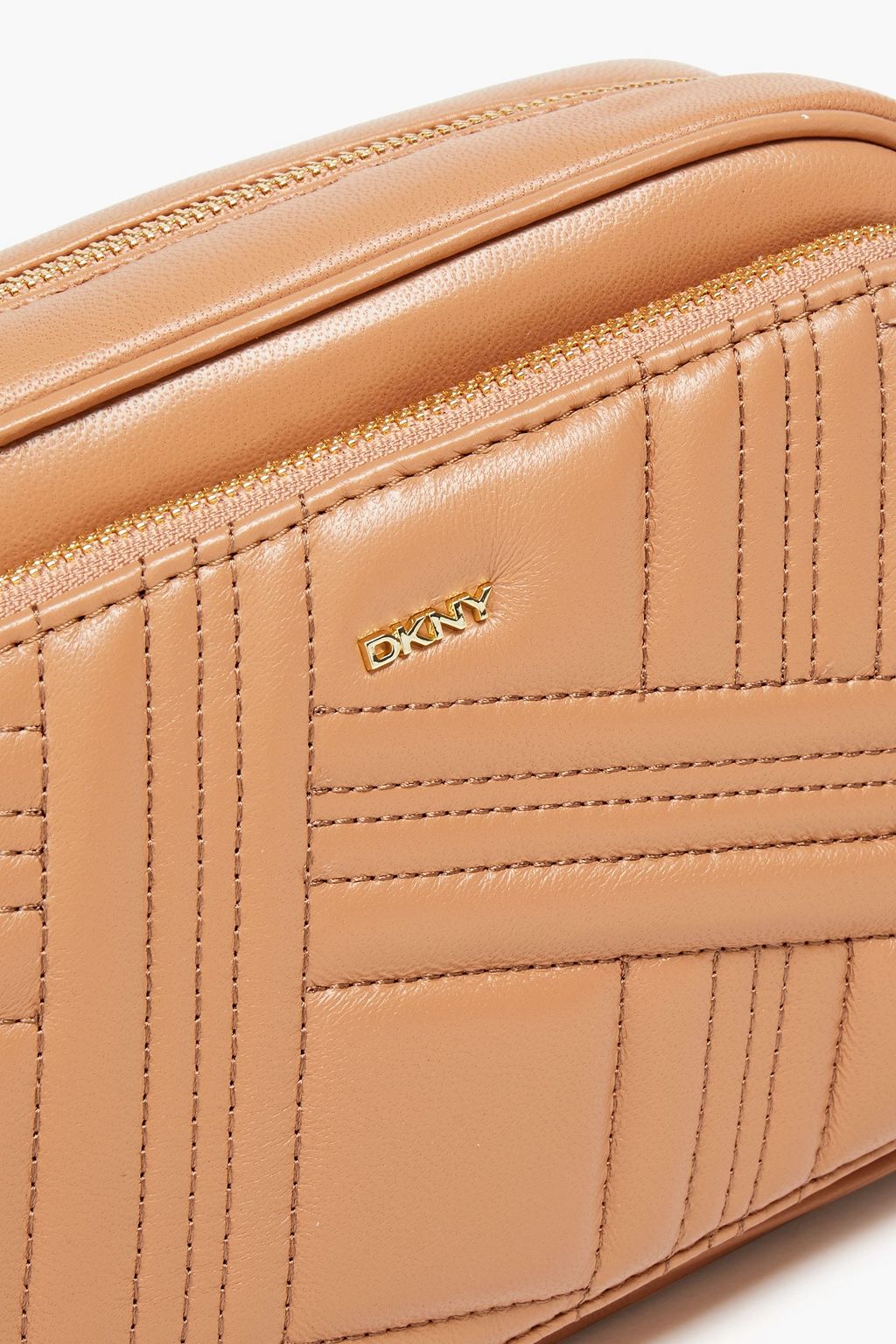 DKNY Quilted leather camera bag