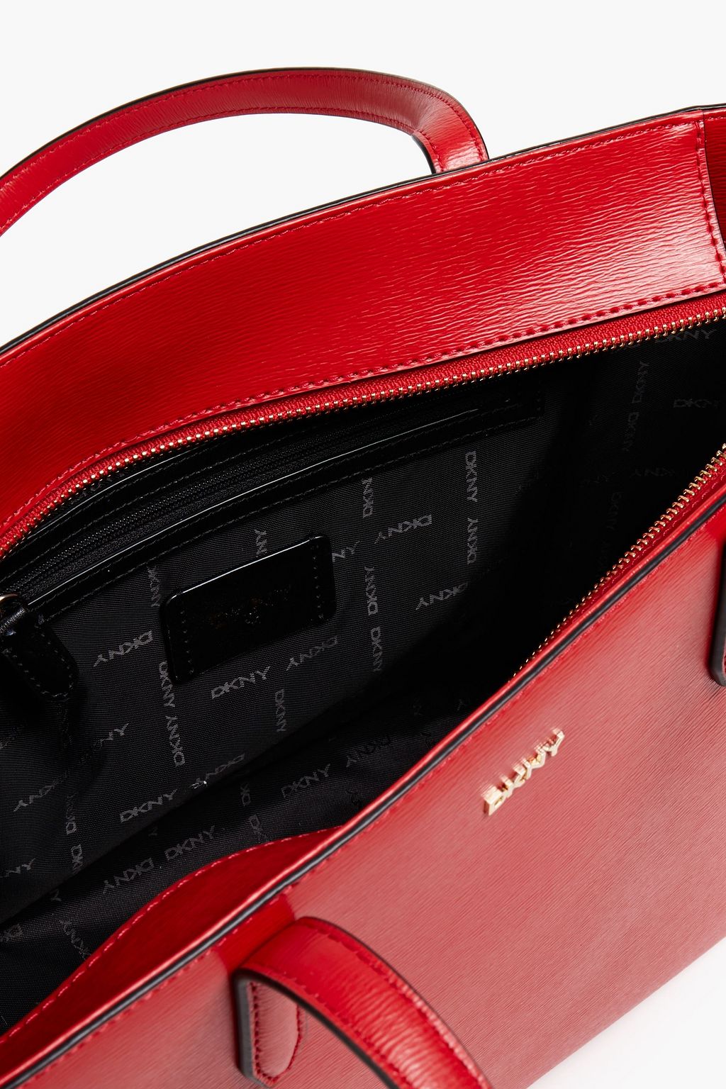 DKNY Bryant textured-leather tote