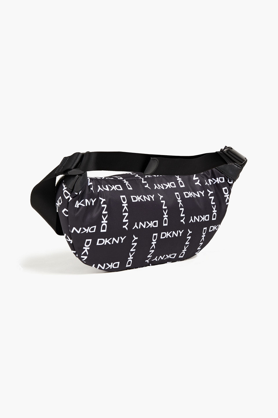 DKNY SLEEPWEAR LOGO-APPLIQUÉD LOGO-PRINT SHELL BELT BAG