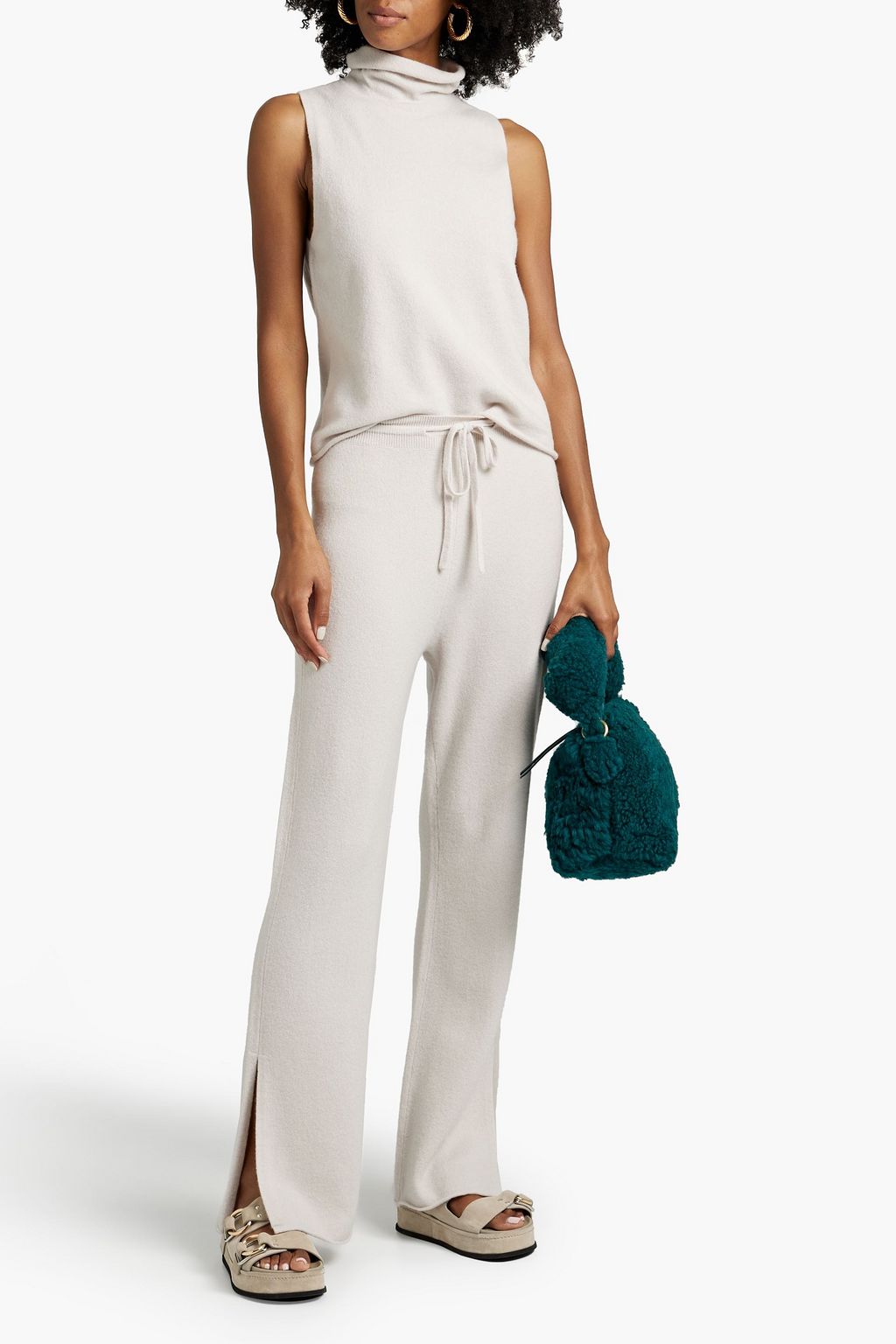 THE RANGE Wool-blend turtleneck top