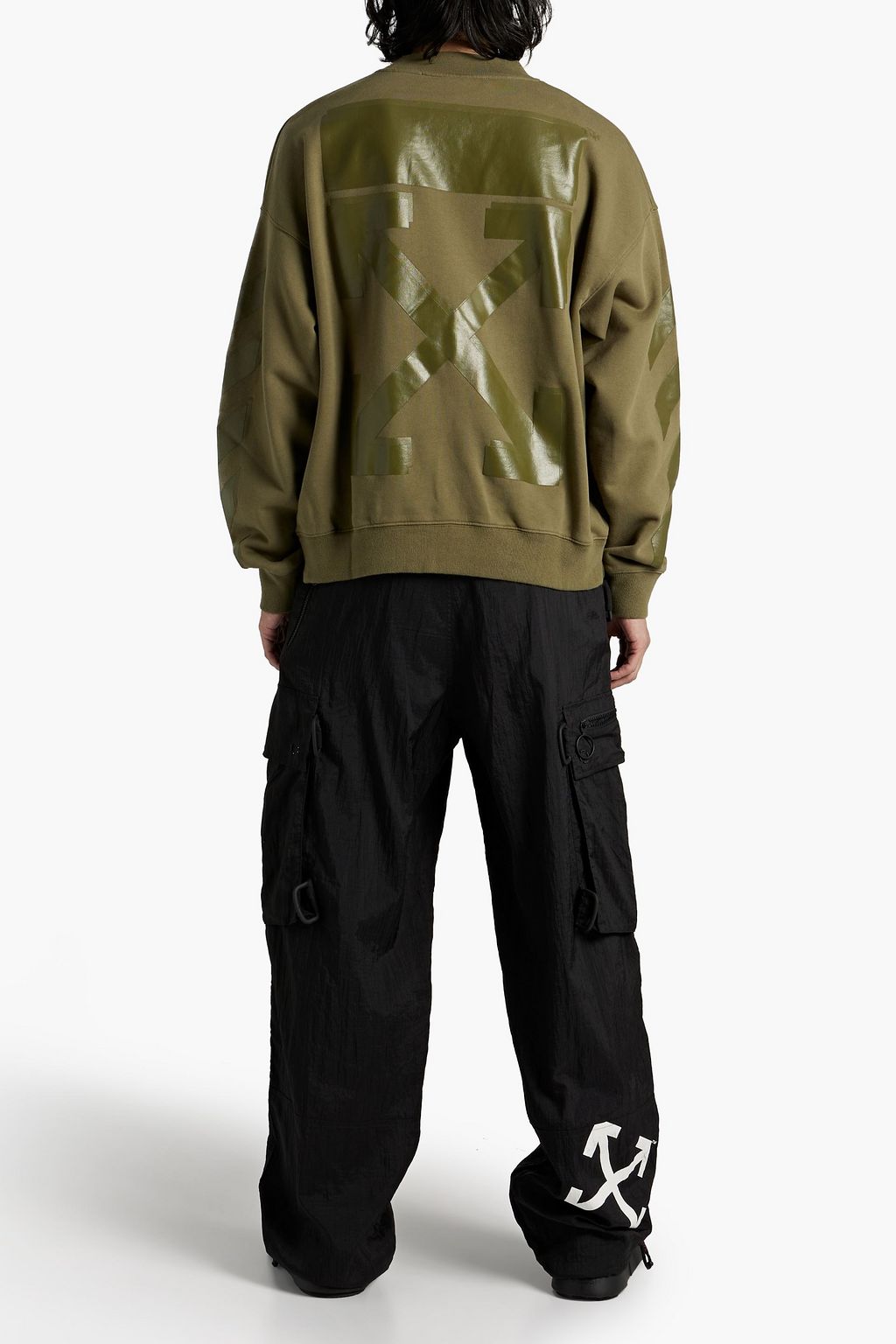 OFF-WHITE™ Bondage shell cargo pants