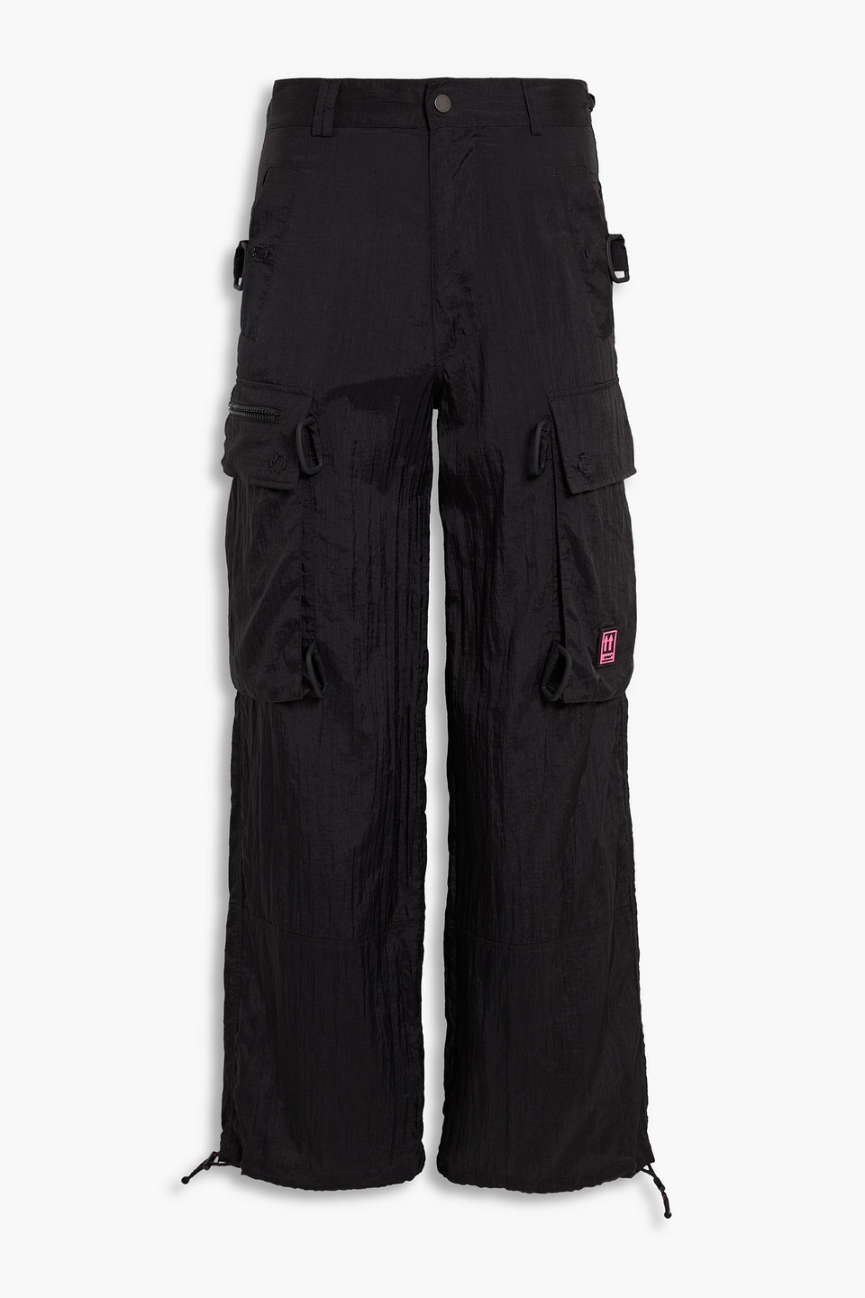 Off-white Bondage Techno Cargo Pants In Black White | ModeSens