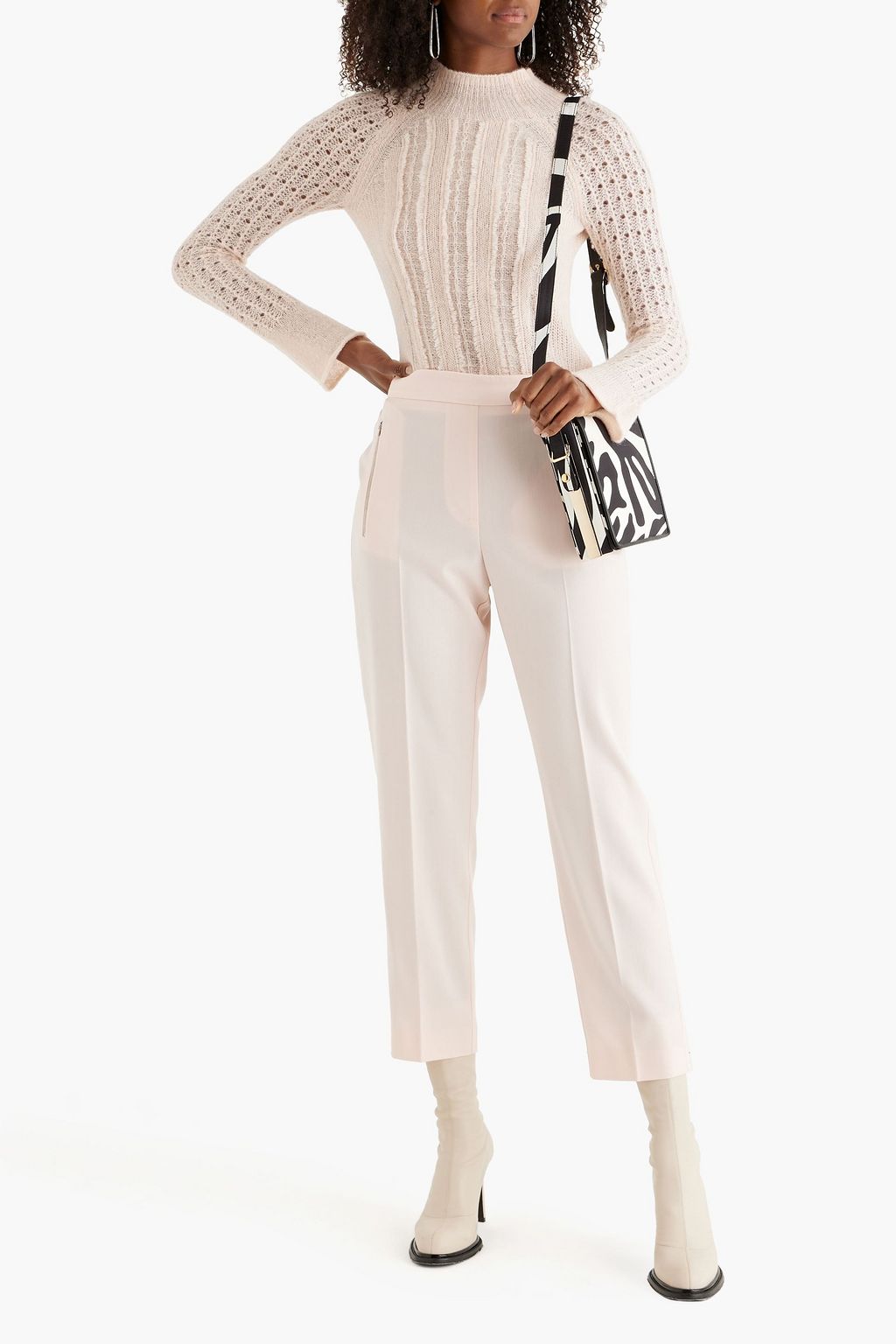 STELLA MCCARTNEY Wool straight-leg pants