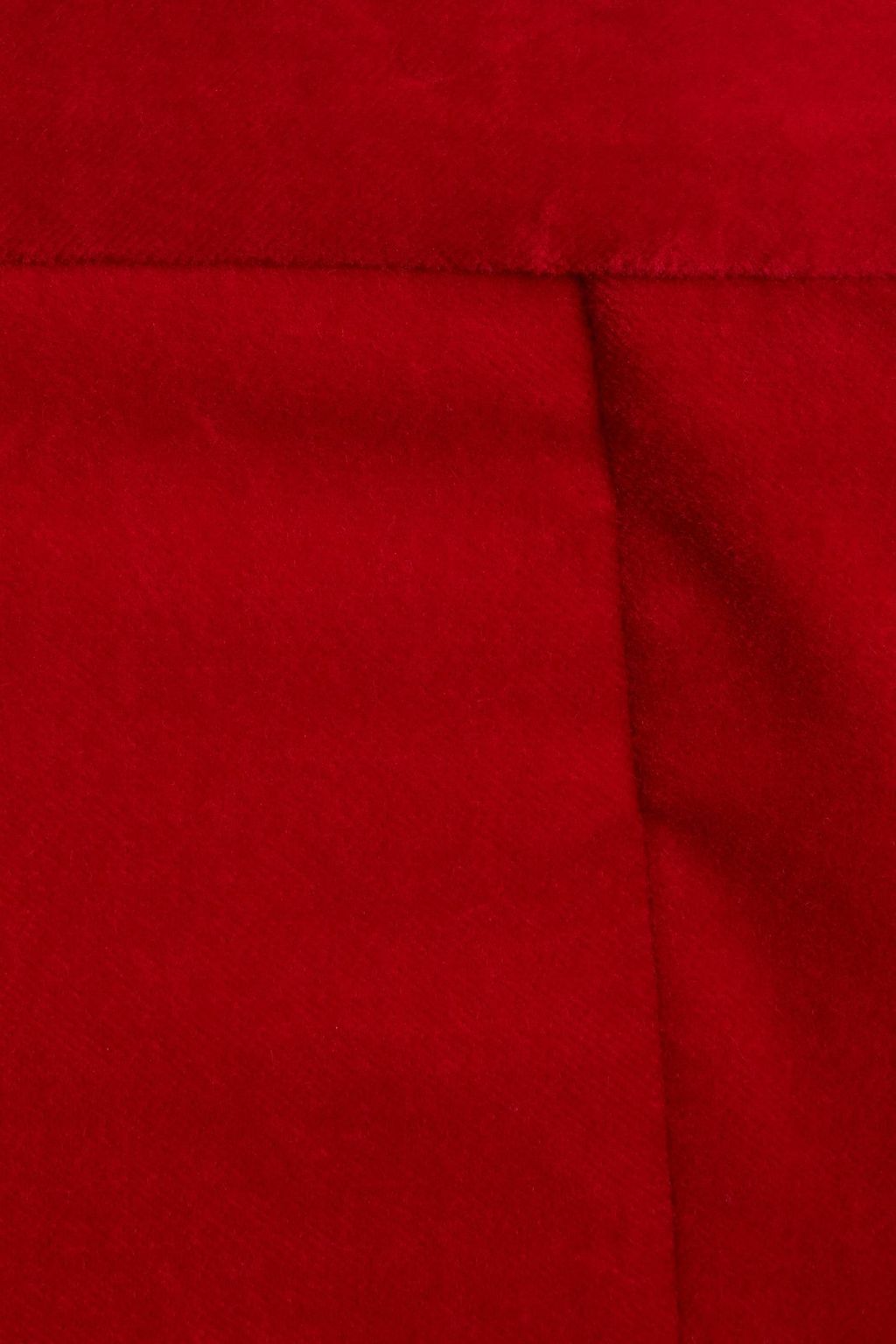 FRAME Cotton-blend velvet bootcut pants