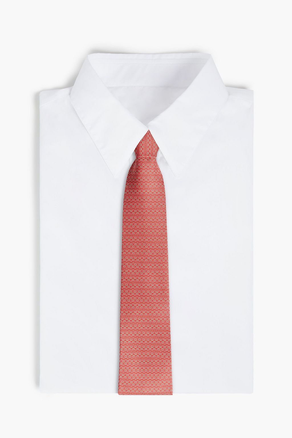 FERRAGAMO Printed silk tie