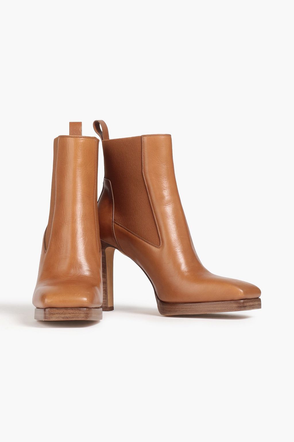 RICK OWENS 가죽 앵클 부츠