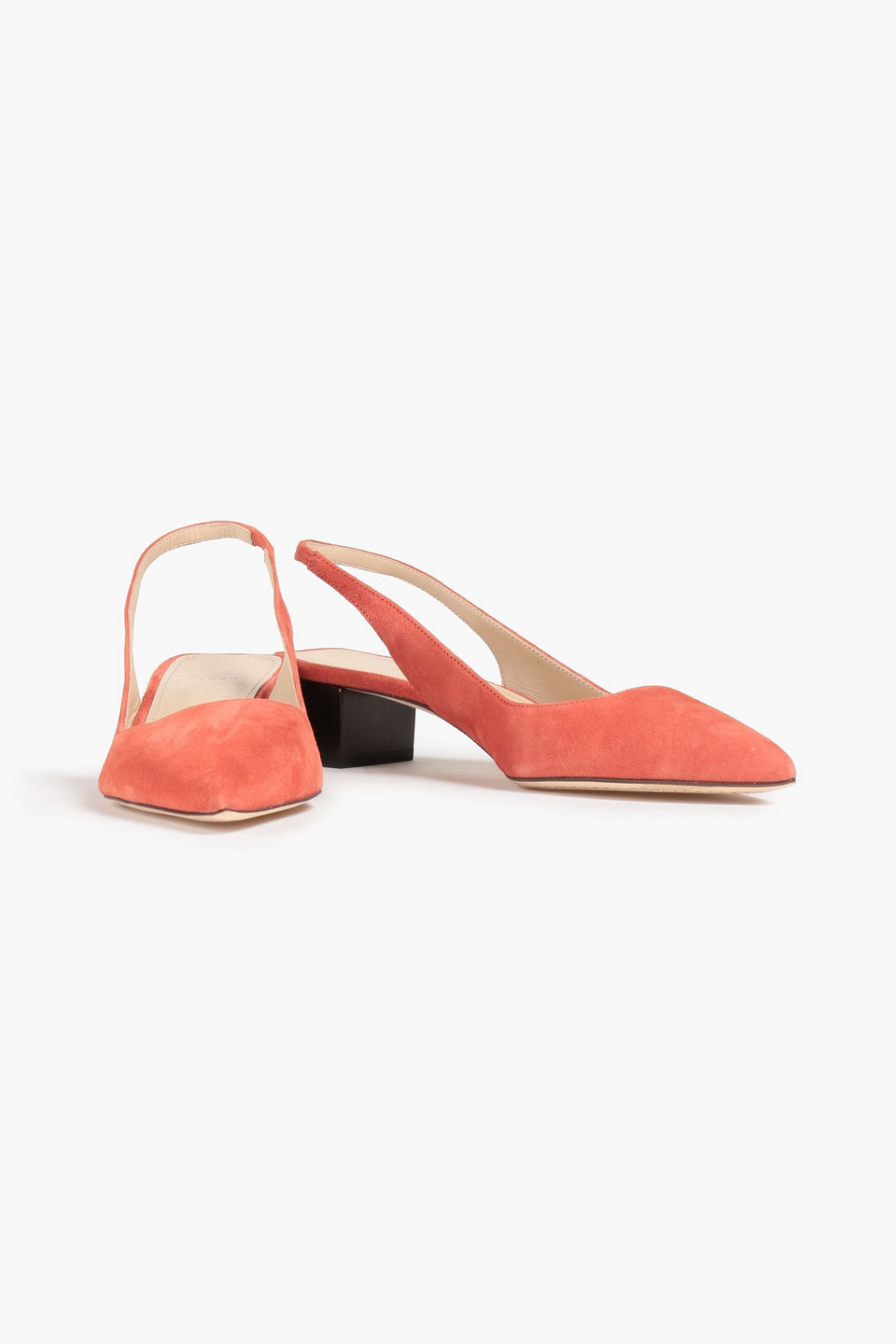 Theory Suede Slingback Pumps