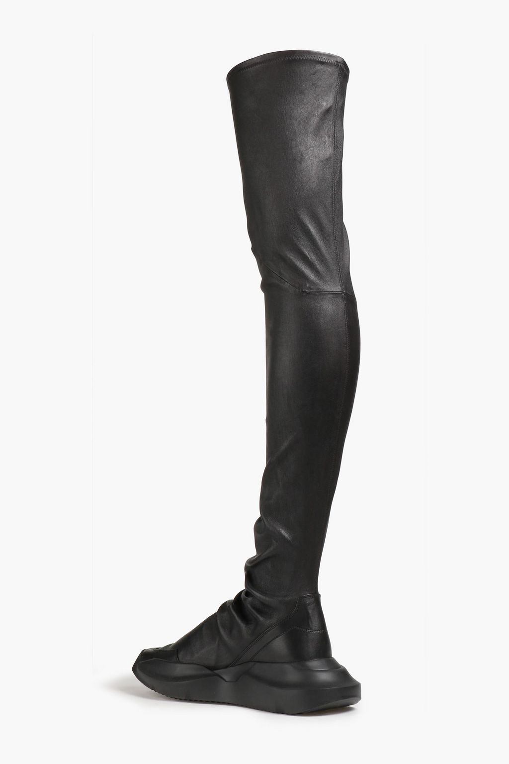 Stretchleather thigh boots Sale up to 70 off THE