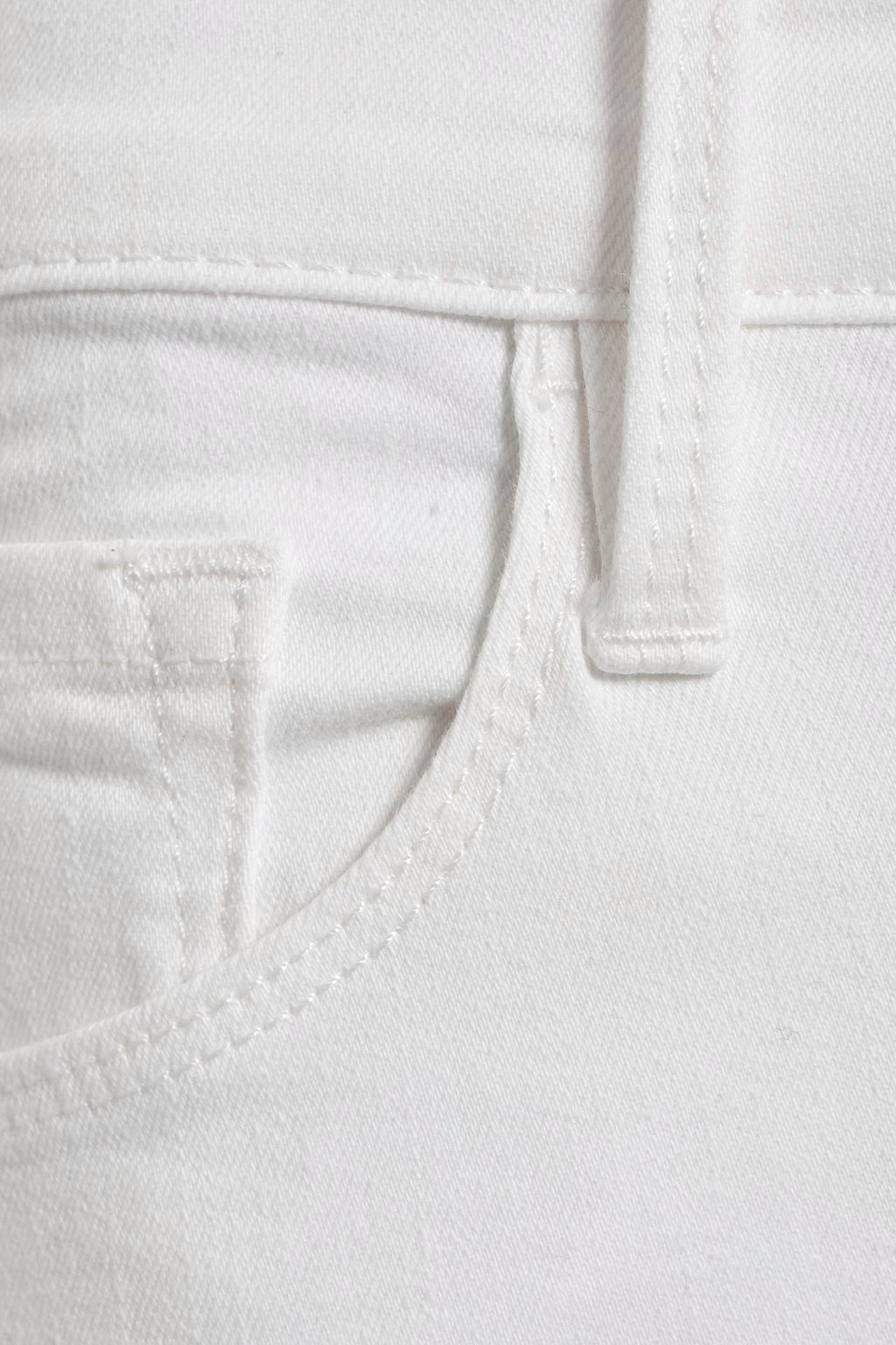 FRAME Cropped mid-rise skinny jeans