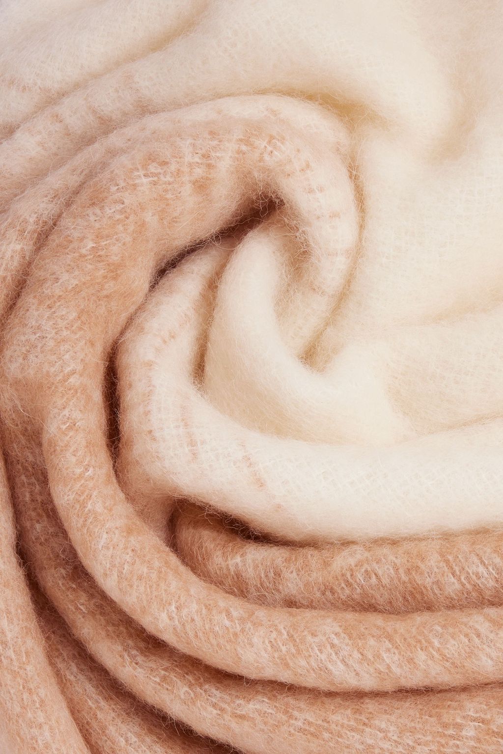 BRUNELLO CUCINELLI Dégradé alpaca-blend scarf