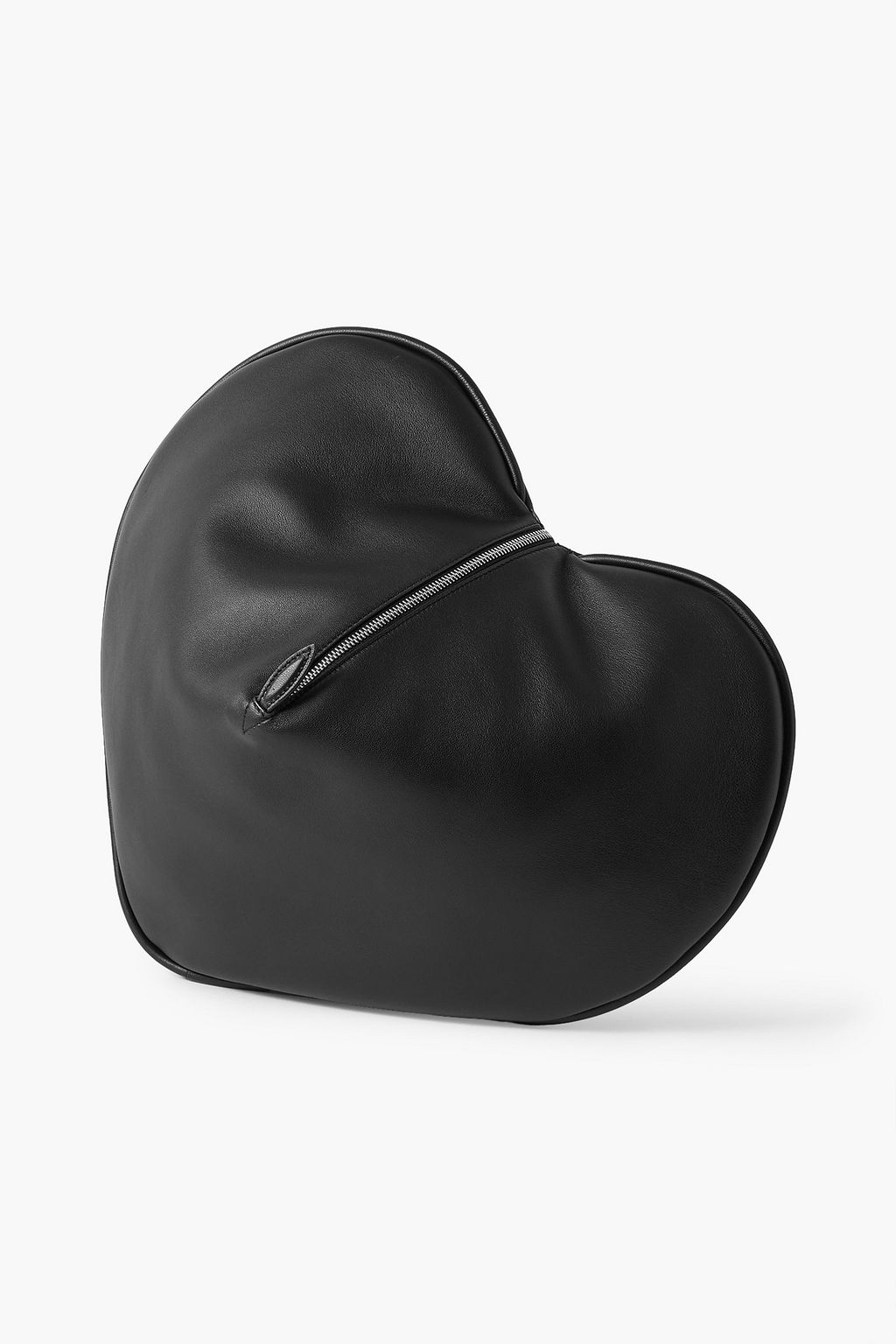 ALAÏA Le Coeur oversized leather clutch