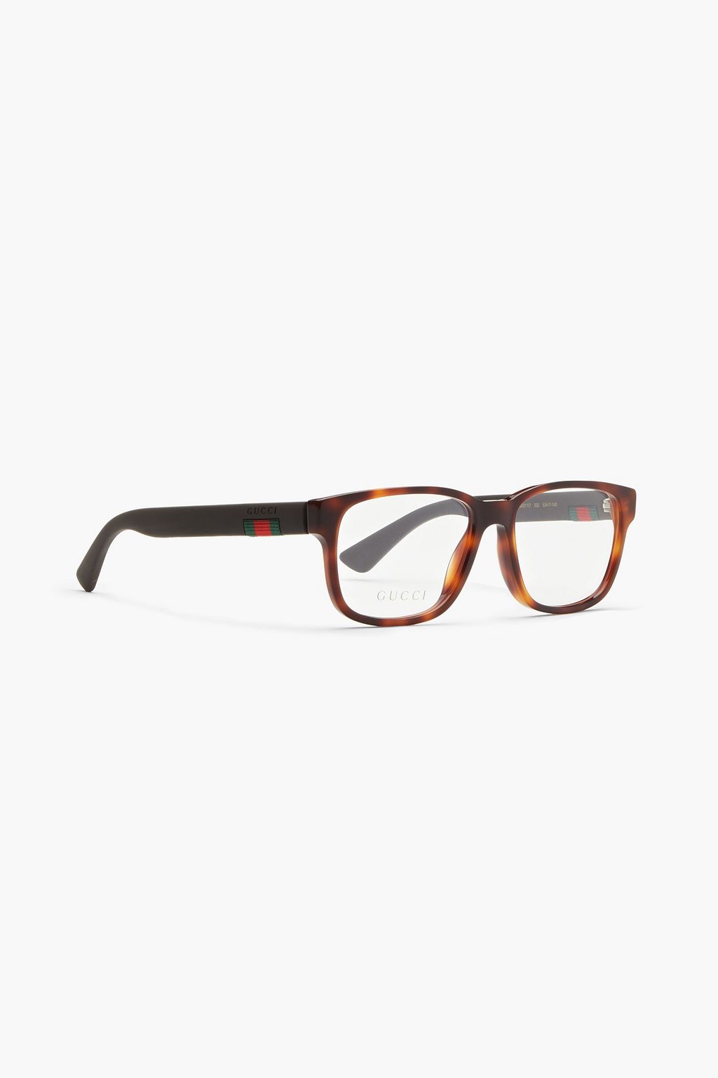 GUCCI D-frame tortoiseshell acetate optical glasses