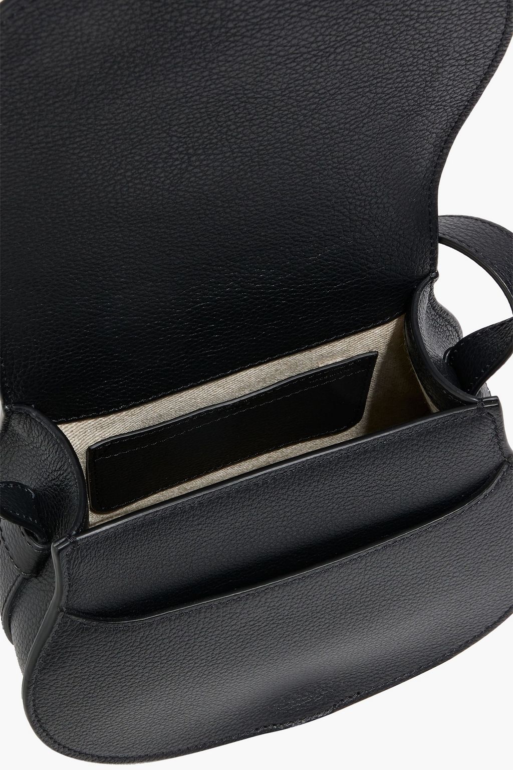 CHLOÉ Marcie pebbled-leather cross-body bag