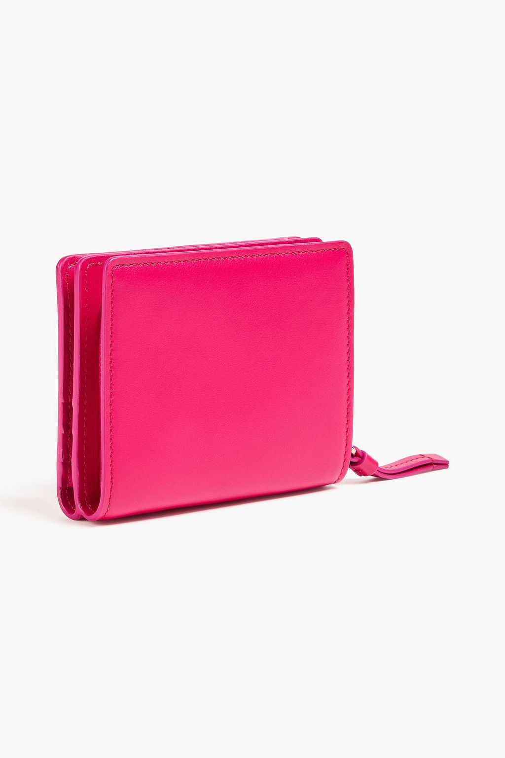 CHLOÉ Sense embroidered leather wallet | THE OUTNET