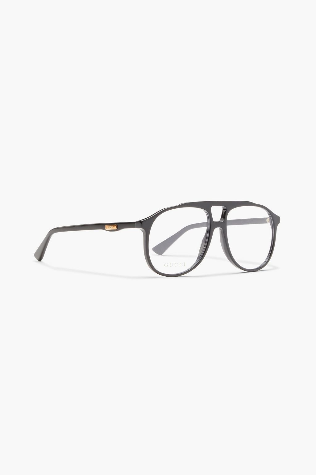 GUCCI Aviator-style acetate optical glasses