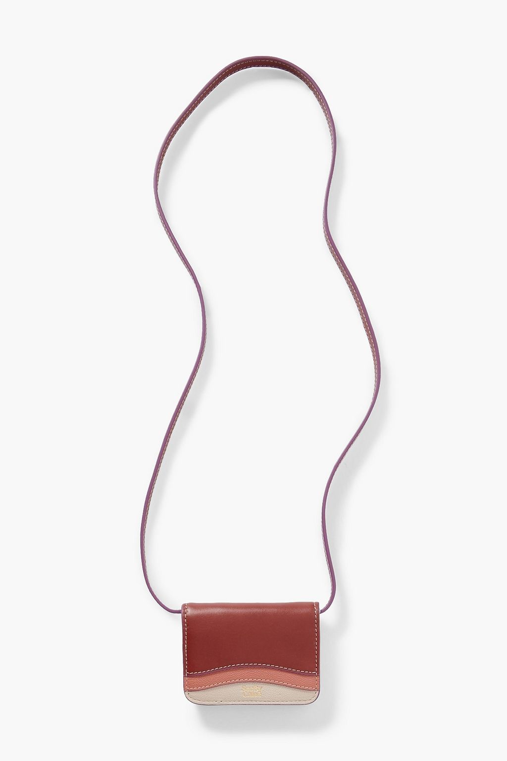 SEE BY CHLOÉ Layers mini color-block leather shoulder bag | THE OUTNET