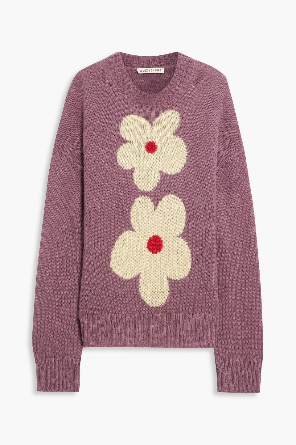 AlexaChung Intarsia-knit sweater