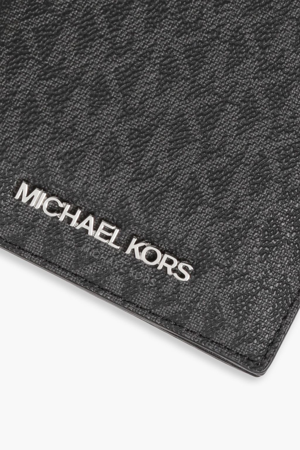 MICHAEL MICHAEL KORS Logo-print textured faux leather passport cover