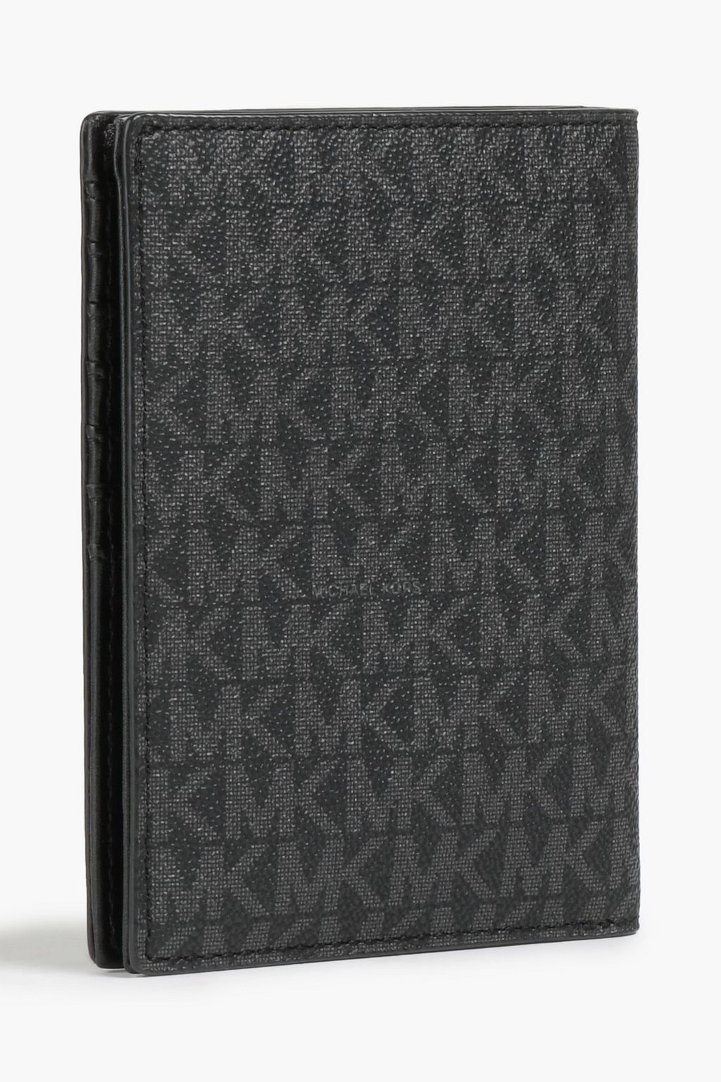 MICHAEL MICHAEL KORS Logo-print textured faux leather passport cover