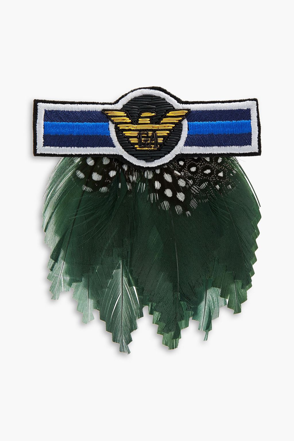 Armani brooch on sale