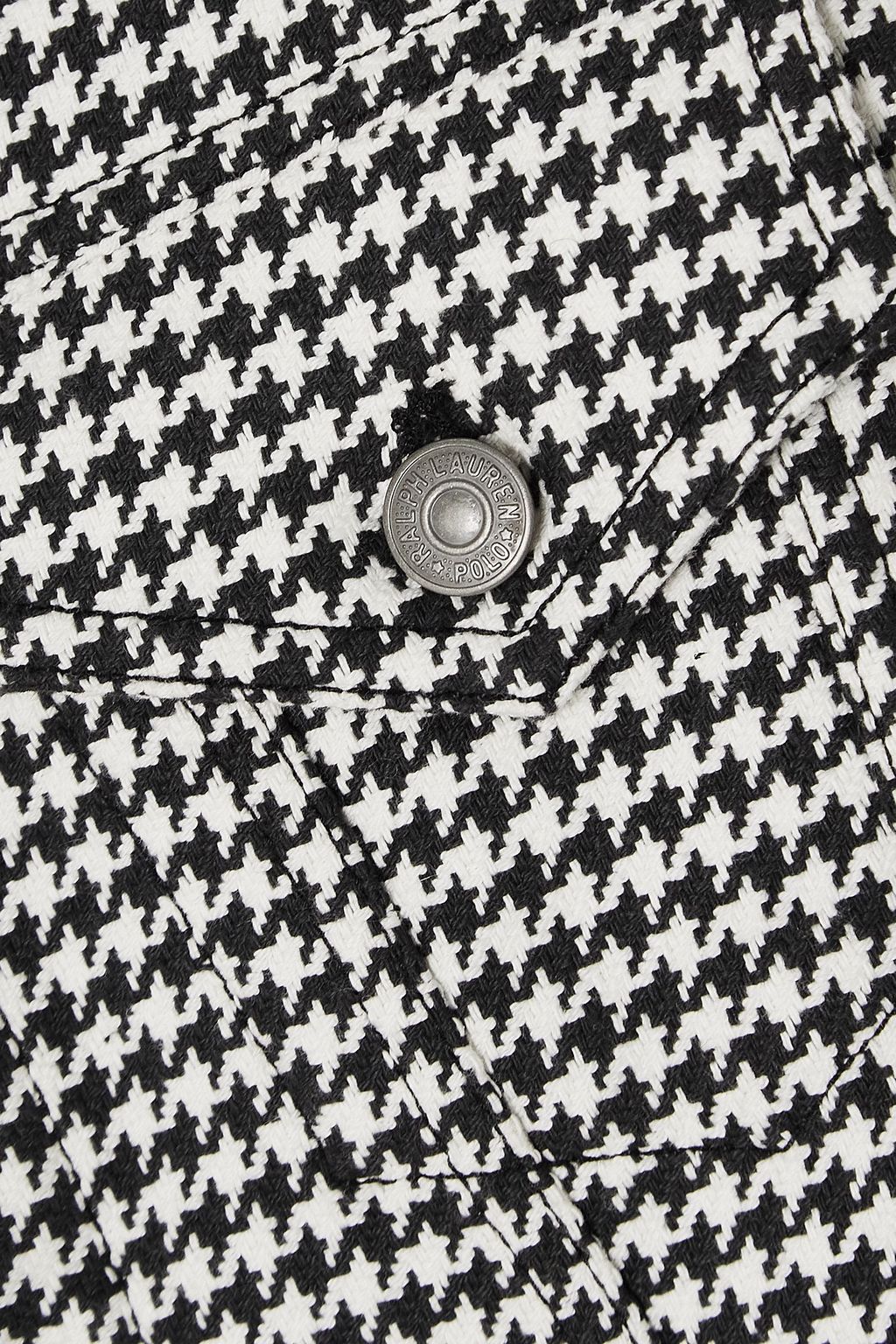 POLO RALPH LAUREN Houndstooth cotton-blend jacket